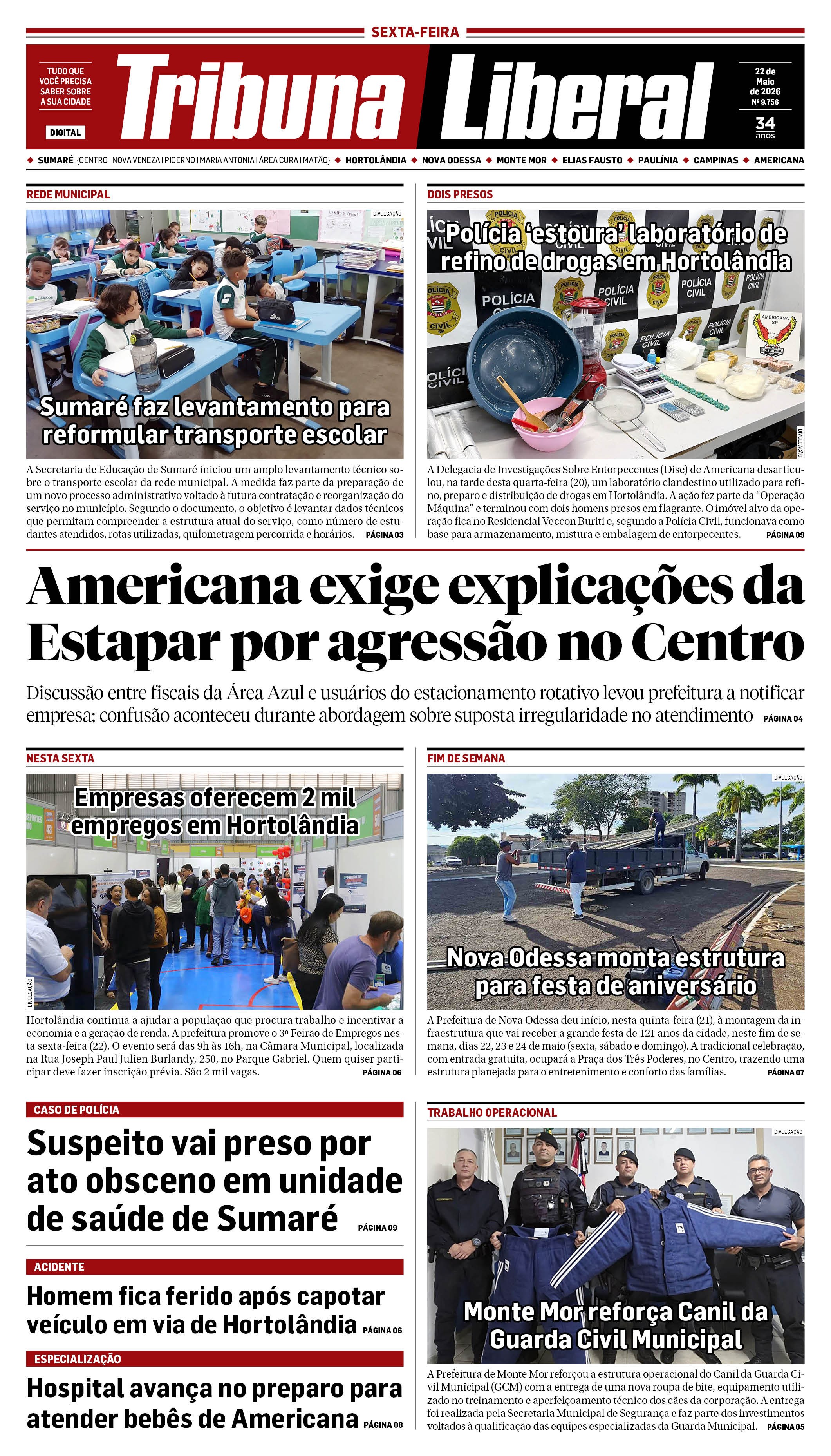 Edição de Sexta-Feira - 22-05-2026