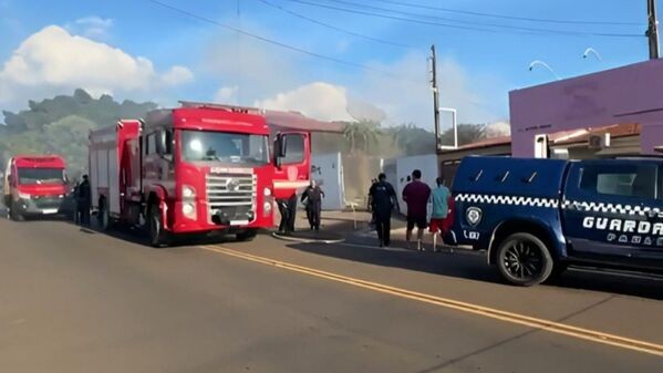 Explosão de bateria de moto provoca incêndio e deixa três feridos em Paulínia