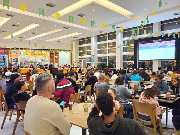 ParkCity Sumaré vira ponto de encontro para torcedores acompanharem a Copa